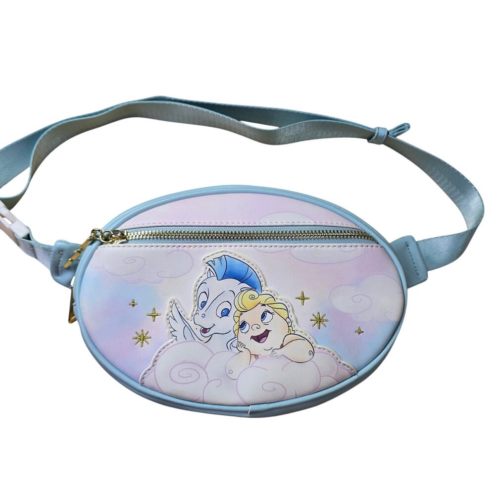 Loungefly Disney Hercules & Pagasus Fanny Pack Blue